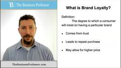 Marketing - What is Brand Loyalty? Instructional Video