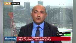 AMP Capital’s Naeimi Sees Weakness for the Yuan for Some Time News Clip