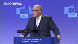 EU refuses to rule out legal action over refugee relocation News Clip