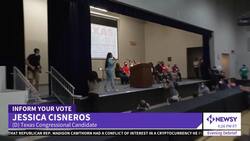 Jessica Cisneros Facing Rep. Henry Cuellar In Texas Congressional Race News Clip