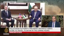 Abbas’s meeting with Qatari emir is an attempt to maintain relevancy: Analysis News Clip