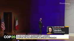 G-20 Climate Agreement Leaves COP26 Needing Breakthrough News Clip