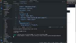 Next.js from Development to Deployment - Next Export and Limitations Instructional Video