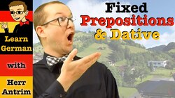 Dative Prepositions & Their Commonly Used Verbs Instructional Video