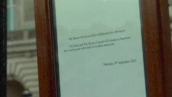 UK: The Queen has died aged 96, Buckingham Palace has announced. The Queen's death ends the longest reign in British history. She was also the world's oldest head of state. News Clip