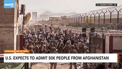 U.S. Could Admit More Than 50,000 People From Afghanistan Airlift News Clip