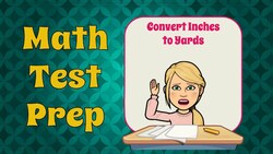 How to Convert Inches to Yards Instructional Video