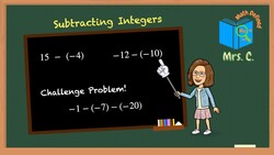 Integer Subtraction: From Basics to Advanced Challenges Instructional Video