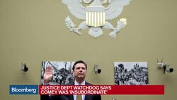 DOJ Watchdog Says Comey Was 'Insubordinate' News Clip