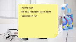 How to Clean Mold from Bathroom Cabinets Instructional Video