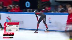 William Dandjinou skates to silver in short track World Tour 1,500m event News Clip