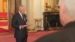 King Charles III holds reception for Faith Leaders at Buckingham Palace News Clip