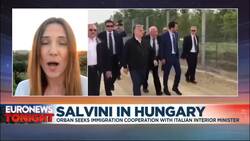 Hungarian Prime Minister seeks immigration cooperation with Italy's Salvini News Clip