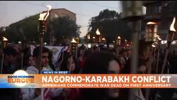 Armenia and Azerbaijan mourn dead on anniversary of Nagorno-Karabakh conflict News Clip