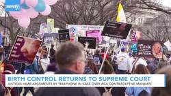 Supreme Court Weighs Trump Administration's Limits On Birth Control News Clip