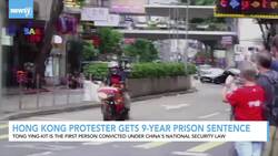 Hong Kong Protester Sentenced To 9 Years In Prison News Clip