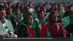 Unable to afford tickets, migrant workers watch World Cup from afar News Clip