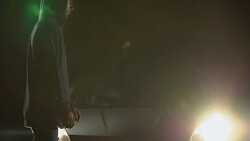 Businessman buying heroin from dealer on street, illegal drug trade, addiction Stock Footage