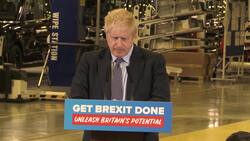 Boris Johnson delivers speech at LEVC electric vehicle factory in Coventry News Clip