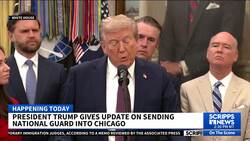 'Unhinged': Illinois Gov. JB Pritzker responds to Trump threat to deploy National Guard to Chicago News Clip
