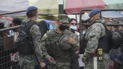 CLEAN : Relatives continue to wait outside Ecuador jail after deadly riot News Clip