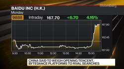 China Said to Weigh Opening Tencent, ByteDance to Search News Clip