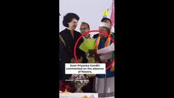 Congress Leader's 'Empty' Gesture: Priyanka Gandhi Receives Barren Flower Bouquet News Clip