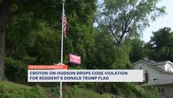 Trump flag dispute in Croton-on-Hudson ends after village backs off enforcement News Clip