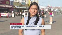 Exclusive: Illegal vendor slashes woman with knife on Coney Island Boardwalk News Clip