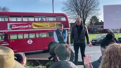 Lee Anderson joins Tory byelection campaign in Kingswood News Clip