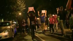 Boisterous, but peaceful protests in Charlotte overnight News Clip