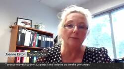 Smoky skies in Toronto with Ottawa, Kingston, Ont., getting a respite News Clip