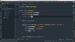Comprehensive Android Developer Bootcamp - Creating an Inheritance Structure Instructional Video