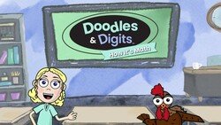 Doodles and Digits How It's Math | Season 1 Official Trailer Instructional Video