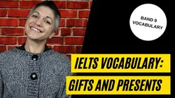 8+ Vocabulary for Gifts and Presents Instructional Video