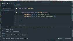 Comprehensive Android Developer Bootcamp - Introduction to String Variables Instructional Video