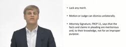 Frivolous Case - Litigation Instructional Video