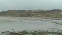 CLEAN : Images of Wimereux beach after the Channel migrant boat tragedy News Clip