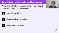 Exploring the use of time in Galloway's ‘The Cellist of Sarajevo’ Instructional Video