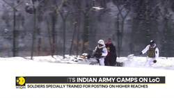 Indian soldiers guard borders at minus 12° C temperature News Clip