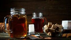 Making tea Stock Footage