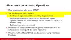 Oracle Database Administration from Zero to Hero - Performing Recovery Part II - Switching Data Files and Performing PITR (2 of 2) Instructional Video