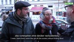 Easy German: What Berliners think about scooters Instructional Video