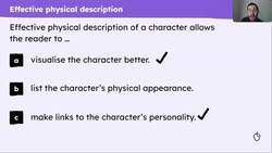 Crafting physical description for malevolent characters Instructional Video