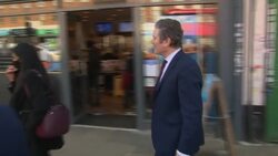 Keir Starmer visit to Kingsbury shops News Clip