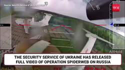 Ukraine's Security Service Releases FULL VIDEO Of Operation Spiderweb In Russia | Watch News Clip