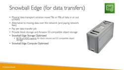 AWS Certified Data Analytics Specialty 2021 – Hands-On - Snow Family Instructional Video