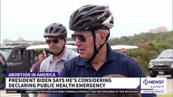 Biden Says He's Mulling Health Emergency For Abortion Access News Clip