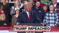 US House votes to impeach Trump for abuse of power, obstruction News Clip