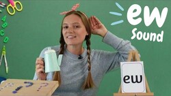 ew Sound | Learn Phonics | ew words | Learn to Read | British Teacher Instructional Video